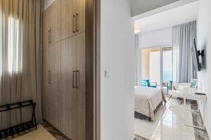 Entrada para o quarto principal