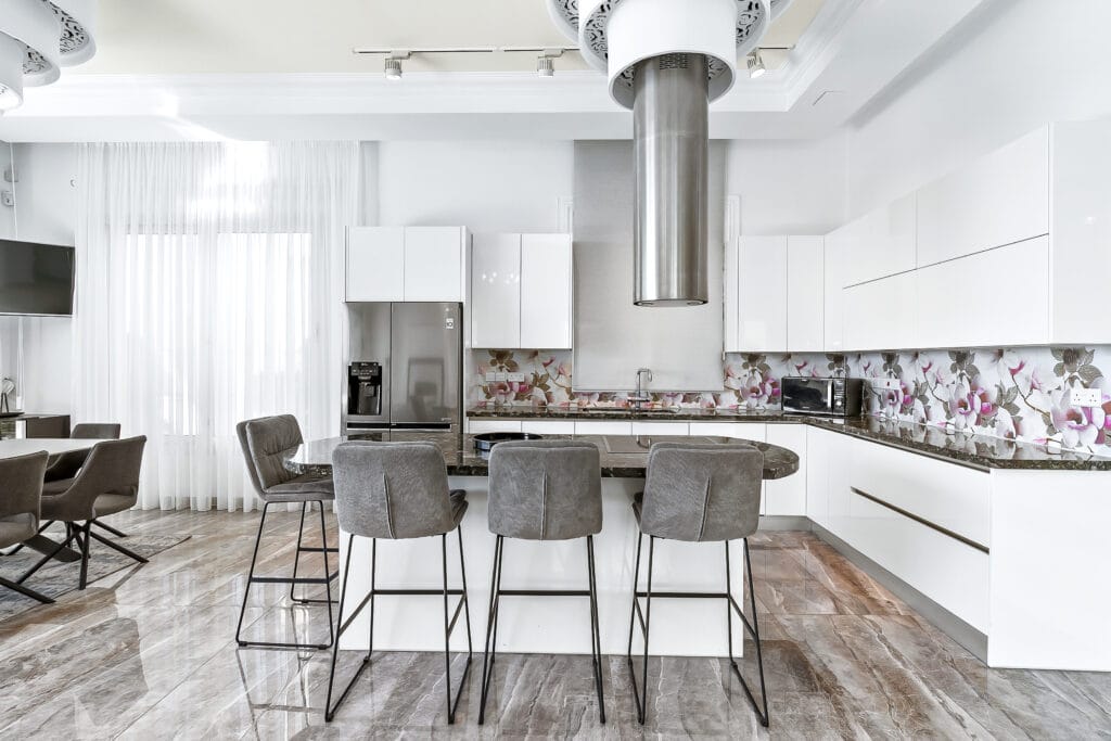 Olymp Luxury Villa B Kitchen