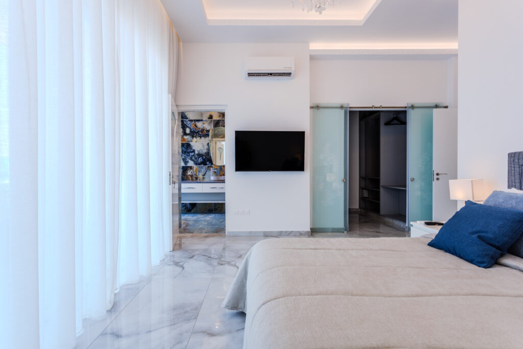 Master Bedroom at Olymp Royal Palace